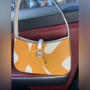 MK Shoulder bag worn once , Care card included